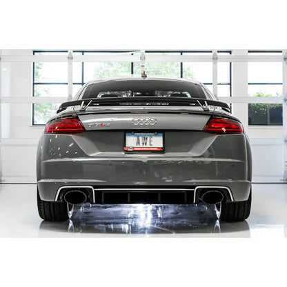 AWE Tuning 18-19 Audi TT RS 2.5L Turbo Coupe 8S/MK3 SwitchPath Exhaust w/Diamond Black RS-Style Tips NP Motorsports