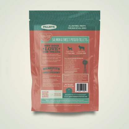 Salmon and Sweet Potato Fillets Gaines Family Farmstead