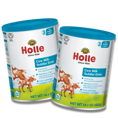 Holle Cow Milk Toddler Drink - Stage 3 | Non GMO (14 oz) Holle USA