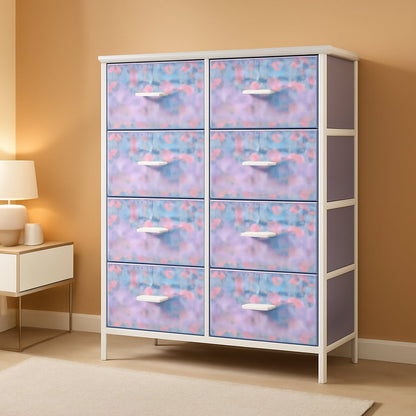 Fabric Dresser With Eight Drawers Storage Organizer ShipItFurniture