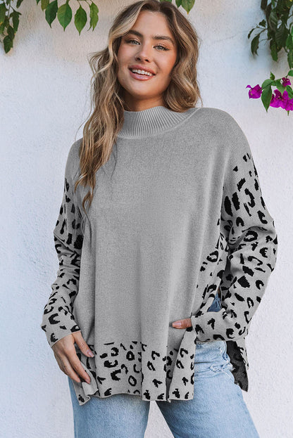 Isabella Side Slit Oversized Sweater