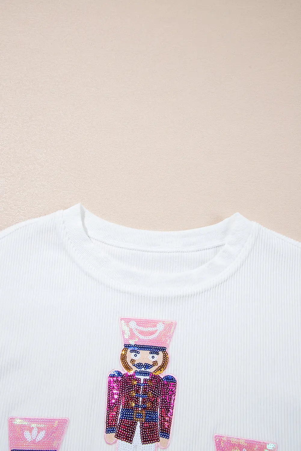 Aria Christmas Fashion Corded Sweatshirt