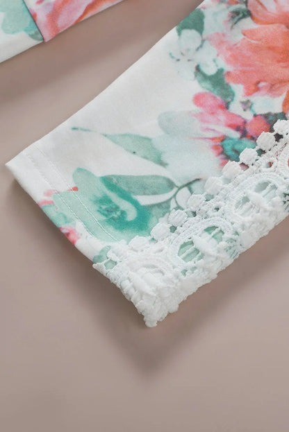 Emilie Contrast Long Sleeve Hoodie