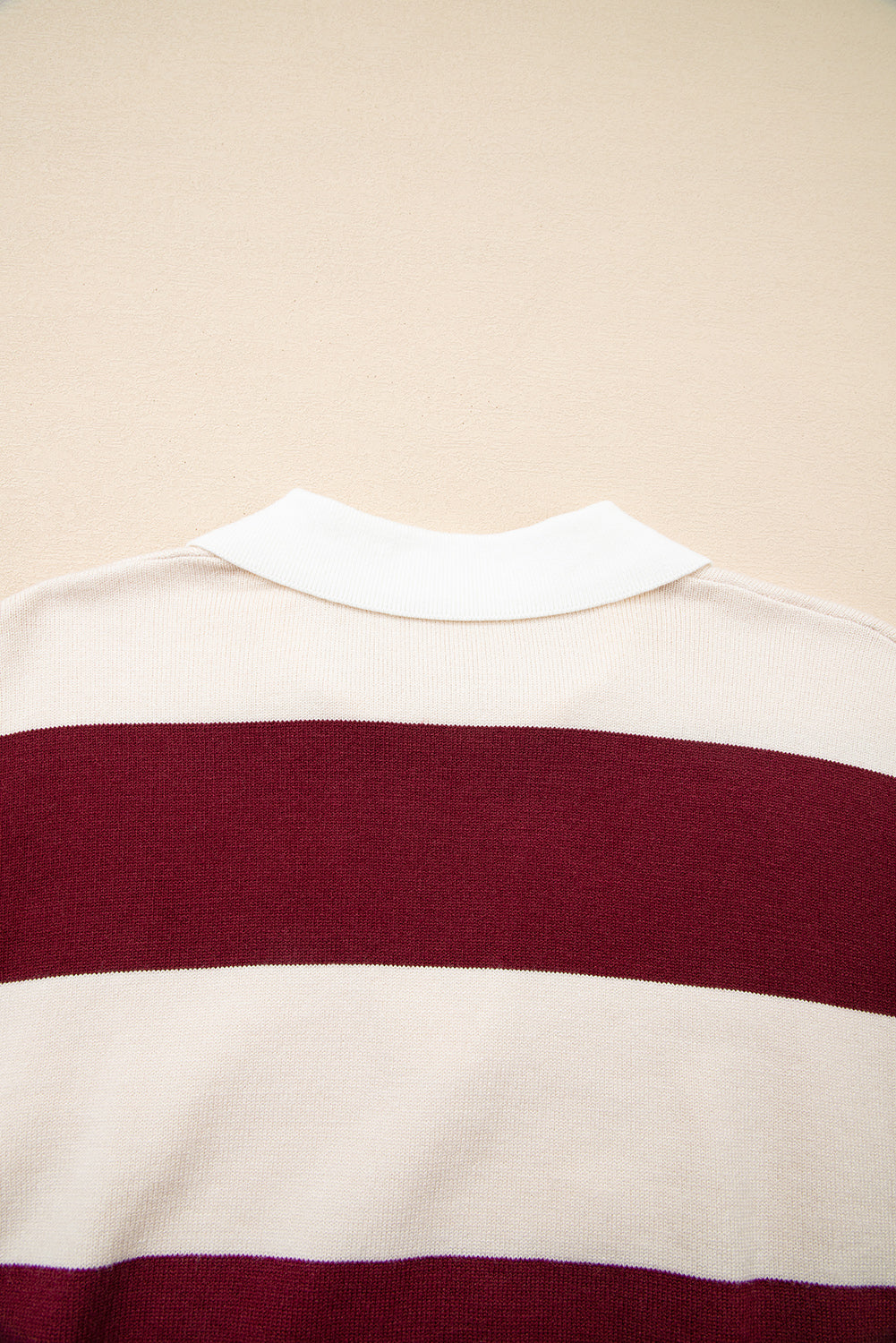 Olivia Knitted Polo Collar Sweater