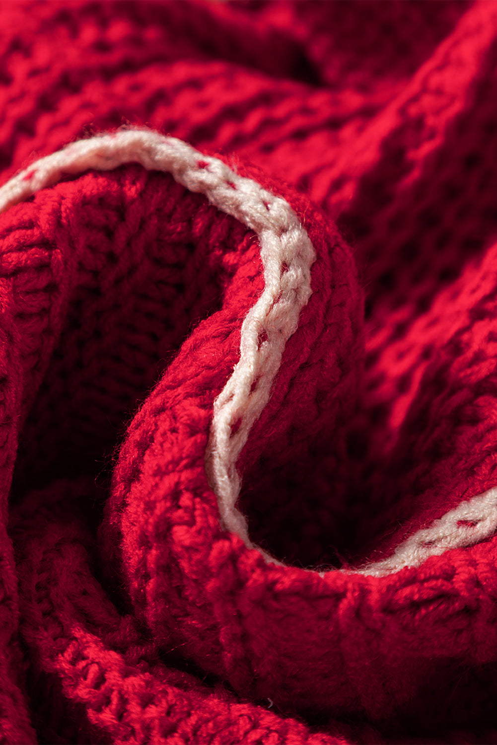 Olivia Knit Drawstring Hooded Sweater