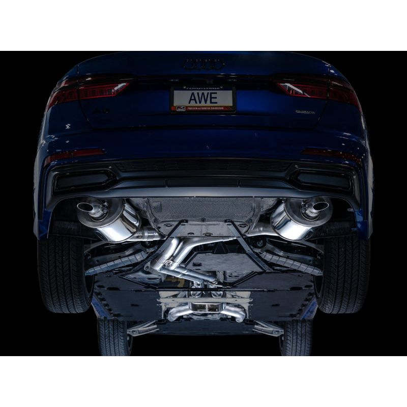 AWE Audi 2019-2023 C8 A6/A7 3.0T Touring Edition Cat-back Exhaust- Turn Downs NP Motorsports