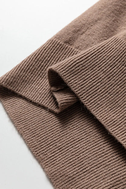 Scarlett Striped Trim Varsity Sweater