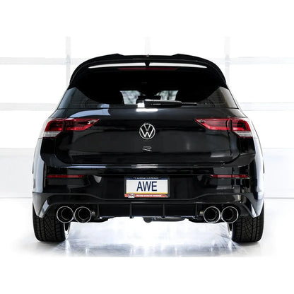 AWE MK8 Volkswagen Golf R Touring Edition Exhaust - Chrome Silver Tips NP Motorsports