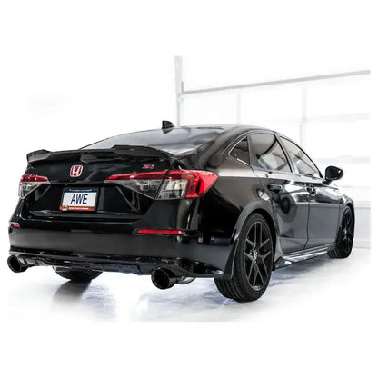 AWE Tuning 22+ Honda Civic Si/Acura Integra Track Edition Catback Exhaust - Dual Diamond Black Tips NP Motorsports