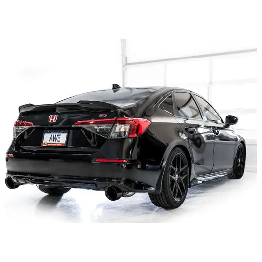 AWE Tuning 22+ Honda Civic Si/Acura Integra Track Edition Catback Exhaust - Dual Diamond Black Tips NP Motorsports