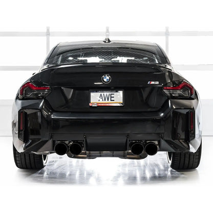 AWE Tuning 23-24 BMW G87 M2 SwitchPath Edition Exhaust - Diamond Black Tips NP Motorsports