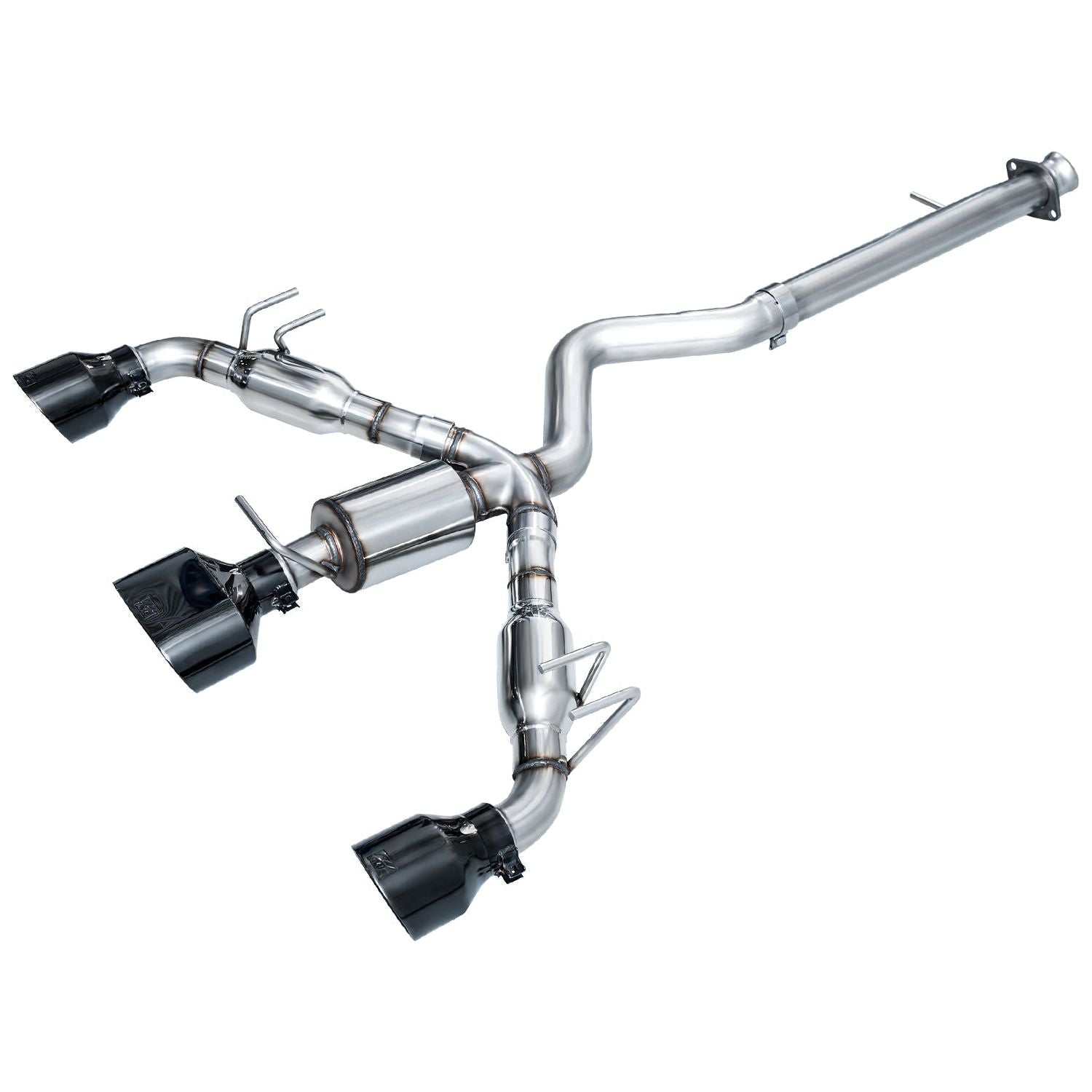 AWE Tuning 2023+ Toyota GR Corolla Track Edition Exhaust - Diamond Black Tips NP Motorsports