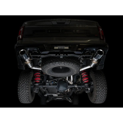 AWE Gen 3 Raptor R SwitchPath Exhaust  - Chrome Silver Tips - Get it from Bo