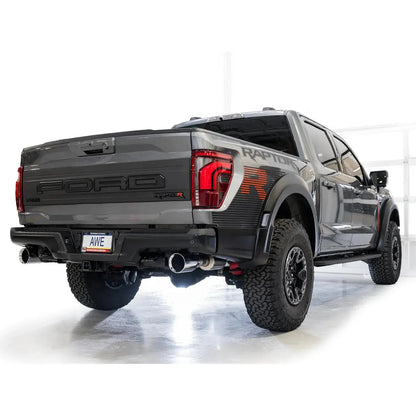 AWE Gen 3 Raptor R SwitchPath Exhaust  - Chrome Silver Tips - Get it from Bo