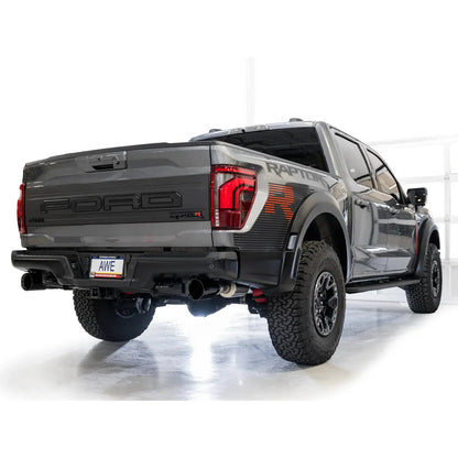 AWE Gen 3 Raptor R SwitchPath Exhaust - Diamond Black Tips NP Motorsports