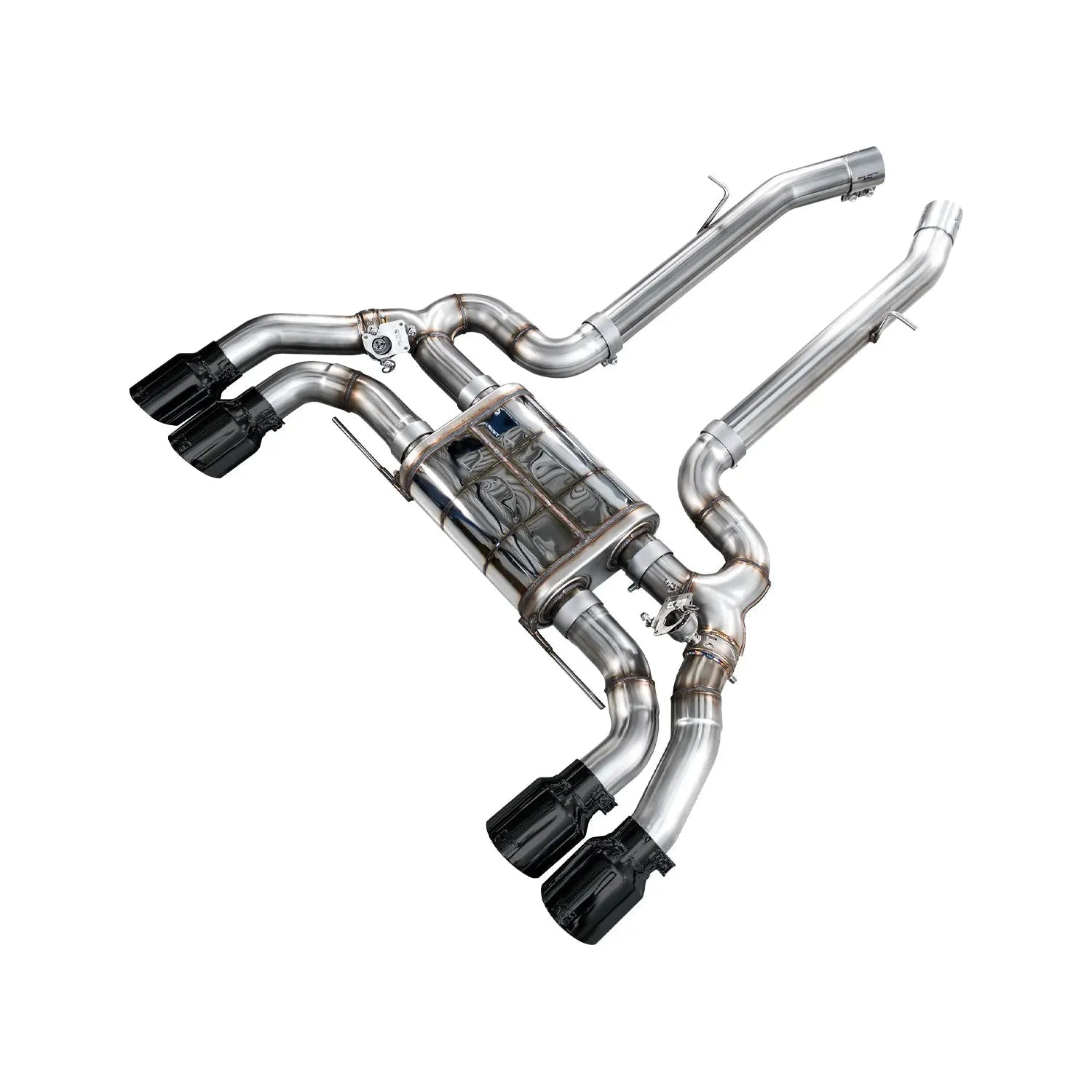AWE Tuning 20-25 BMW X3 M/M Comp (F97) AWD SwitchPath Axle-back Exhaust - Diamond Black Tips NP Motorsports