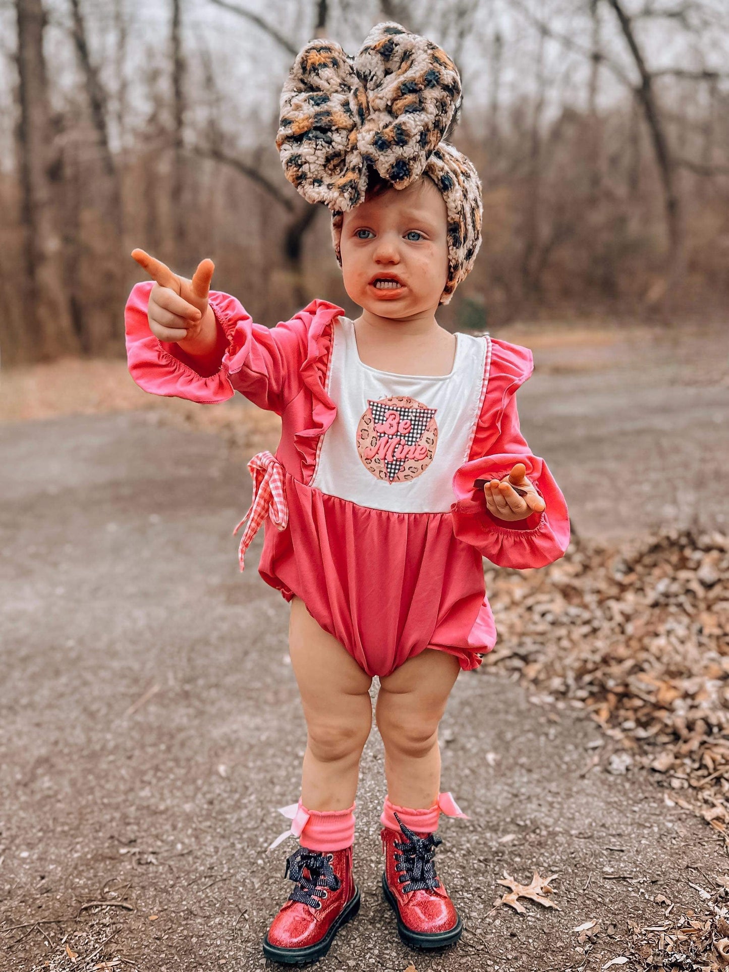 Be mine pink romper - Get it from Bo