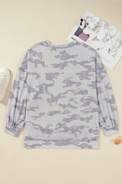 Sophia Multicolour Print Plus Sweatshirt