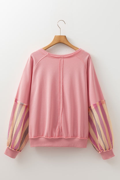 Everleigh Seam Casual Pullover Top