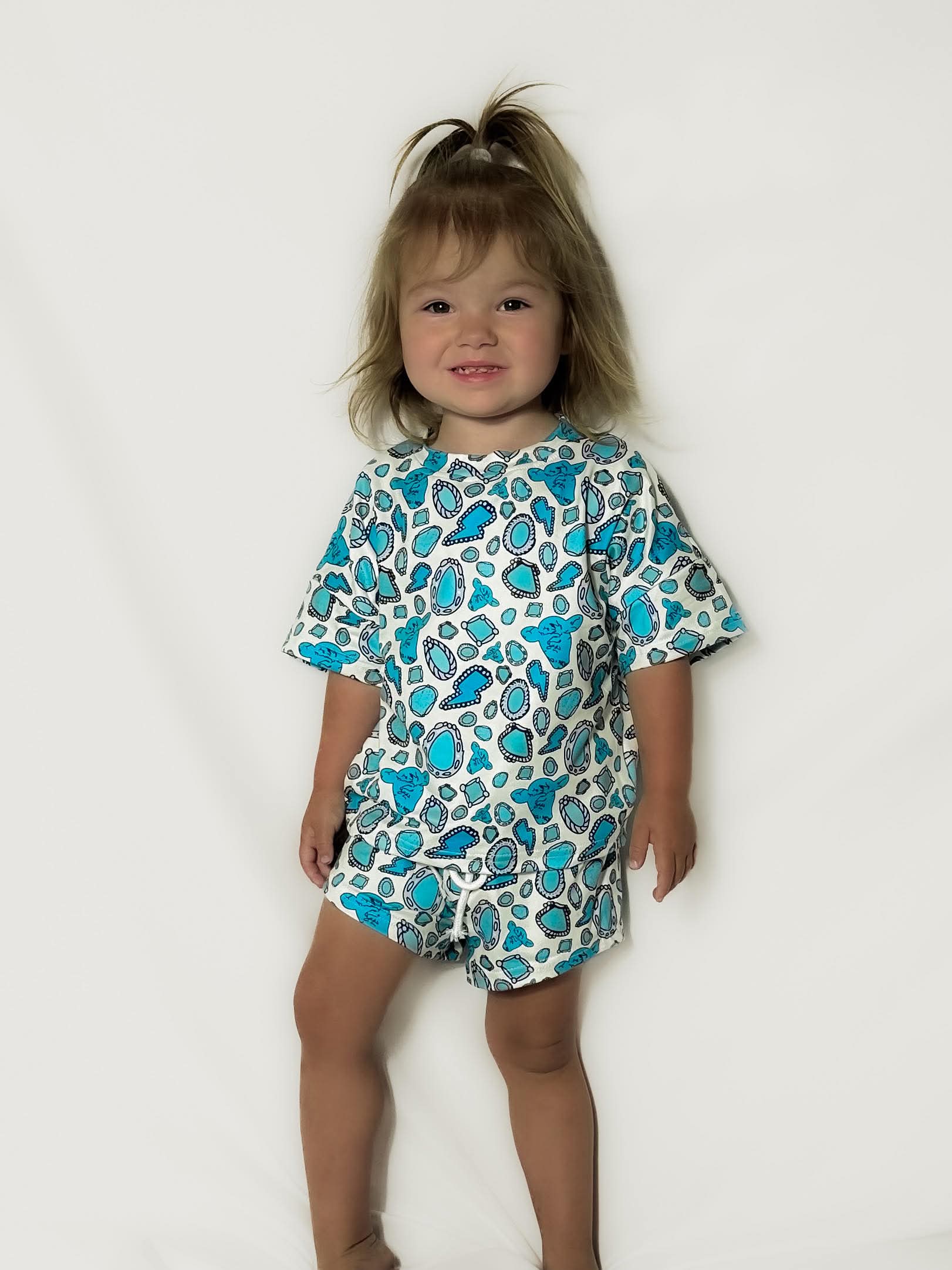 Western turquoise lounge set - Get it from Bo