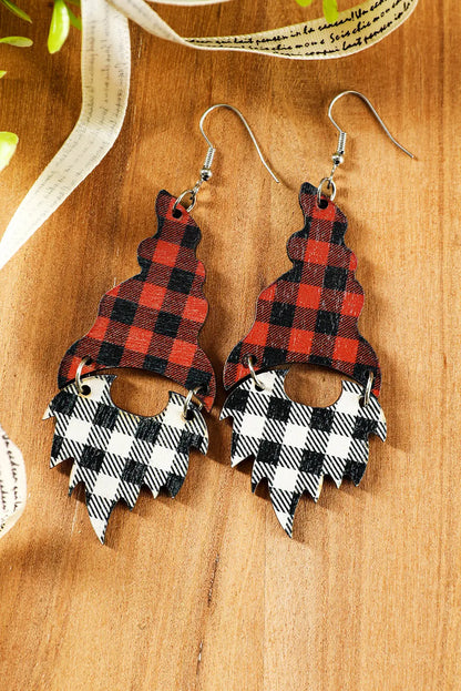 Kensley Print Christmas Dangle Earrings