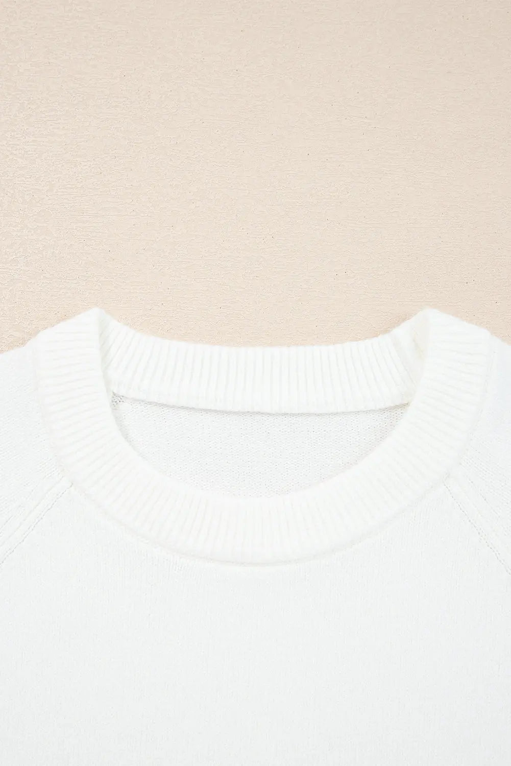 Merry Christmas Raglan Sleeve Sweater