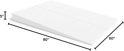 5 Inch Mattress Elevator with Gentle Incline Support