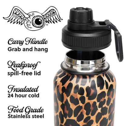 32oz Iconic Hydration Double Walled Insulated Stainless Steel Bottle - Get it from Bo