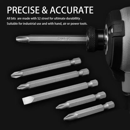 Stark USA 1/4" Impact-Duty Steel Screwdriver Bit Set 148pc Stark USA