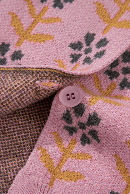 Dulce Ribbed Banded Cardigan Sweater