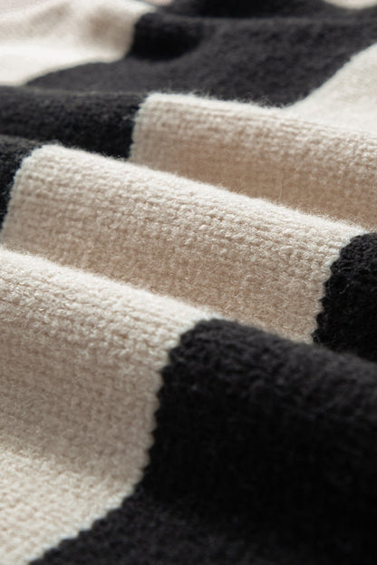 Amelia Colorblock Loose Pullover Sweater