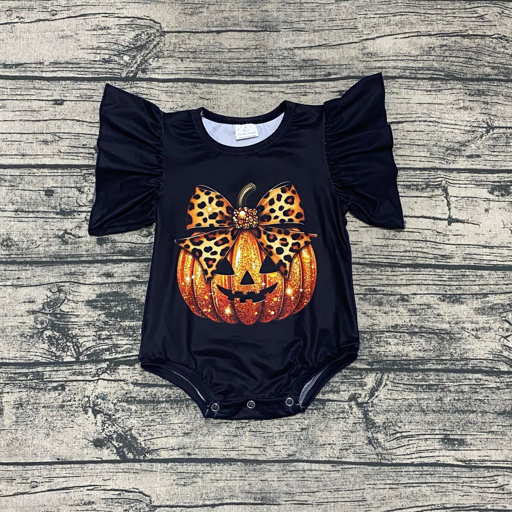 Pumpkin bow flutter leo only - Get it from Bo