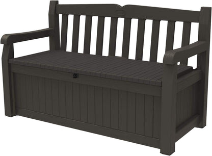 70 Gallon Outdoor Storage Bench Box for Garden Tools ShipItFurniture