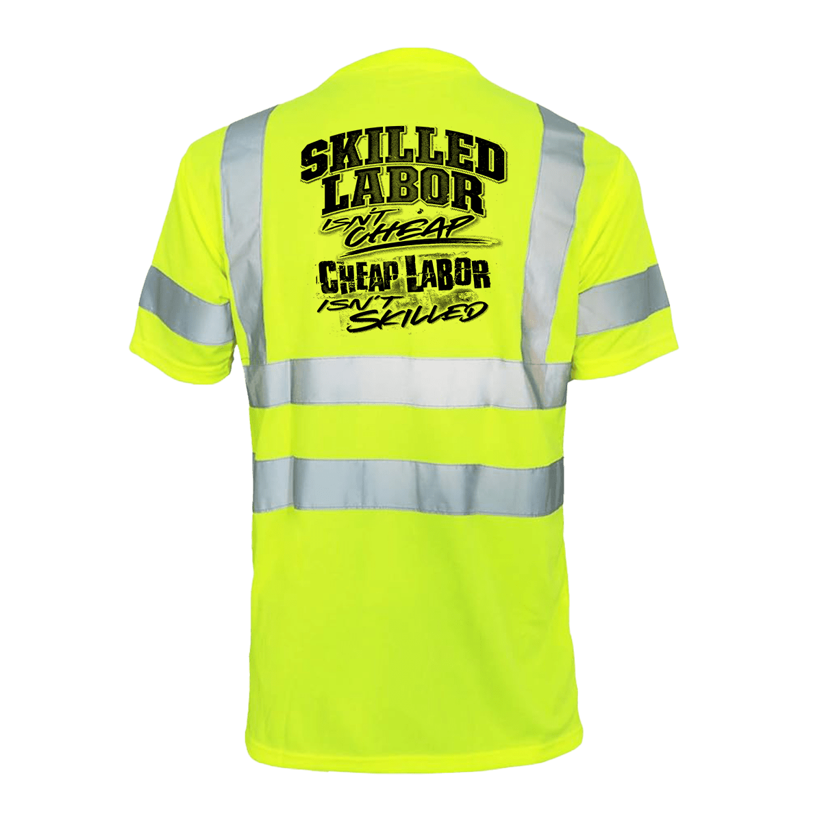 Skilled Labor - Reflective Safety T-Shirt Armed American Supply