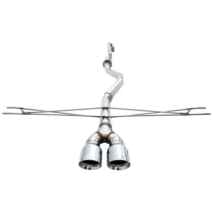 AWE Tuning 2016+ Honda Civic Si Track Edition Exhaust w/Front Pipe & Dual Chrome Silver Tips NP Motorsports