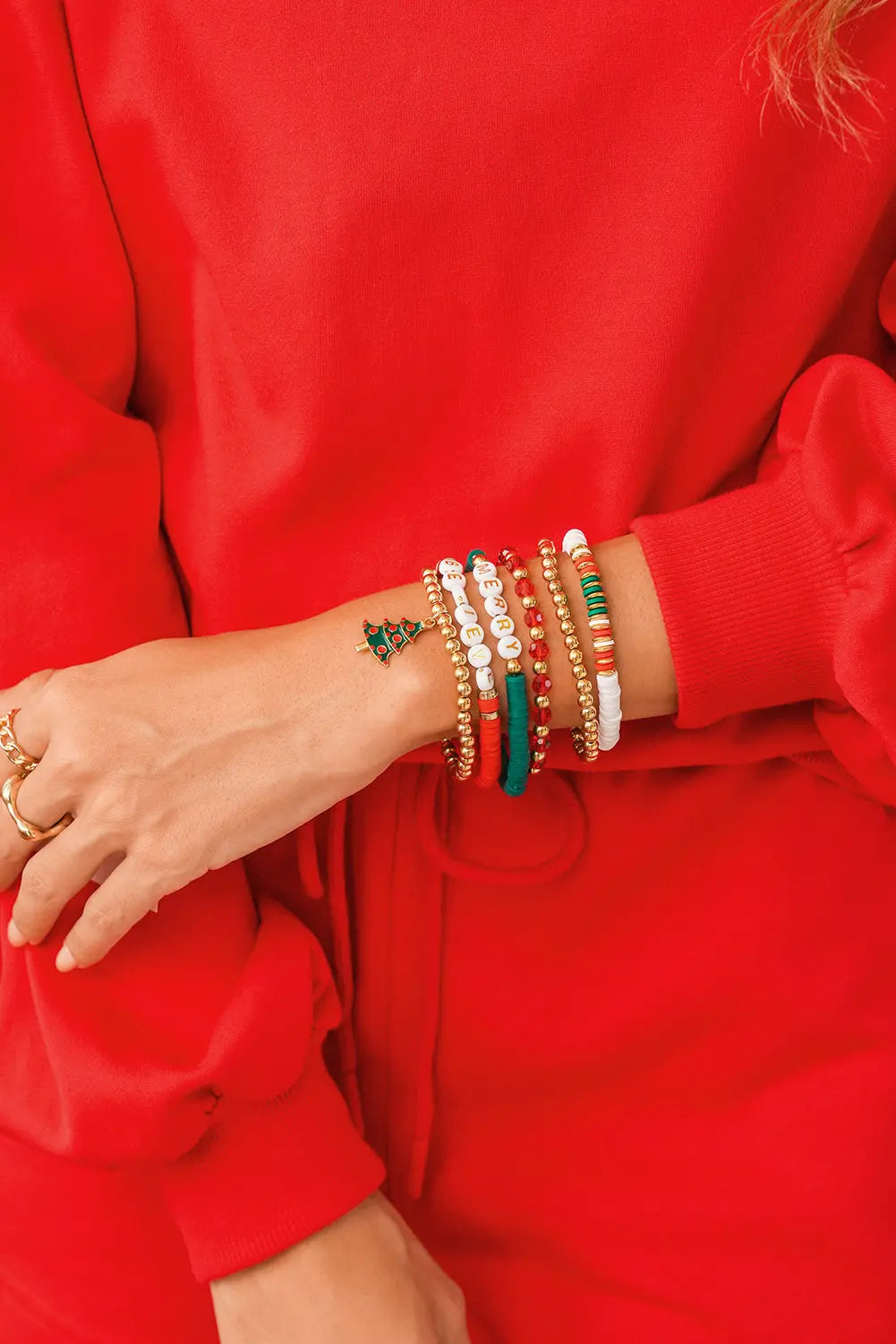 Madison Christmas 6pcs Bracelet Set