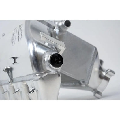 CSF BMW M2/M3/M4 S58 Comp &amp; Non-Comp (G8X) Charge-Air Cooler Manifold - Thermal Dispersion Black NP Motorsports