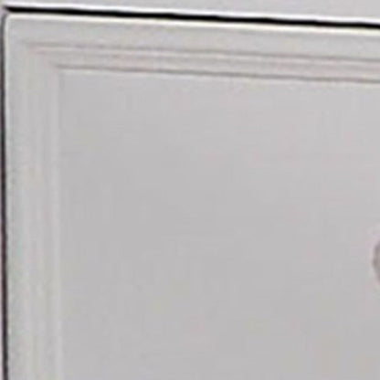 27" White One Drawer Nightstand Homeroots