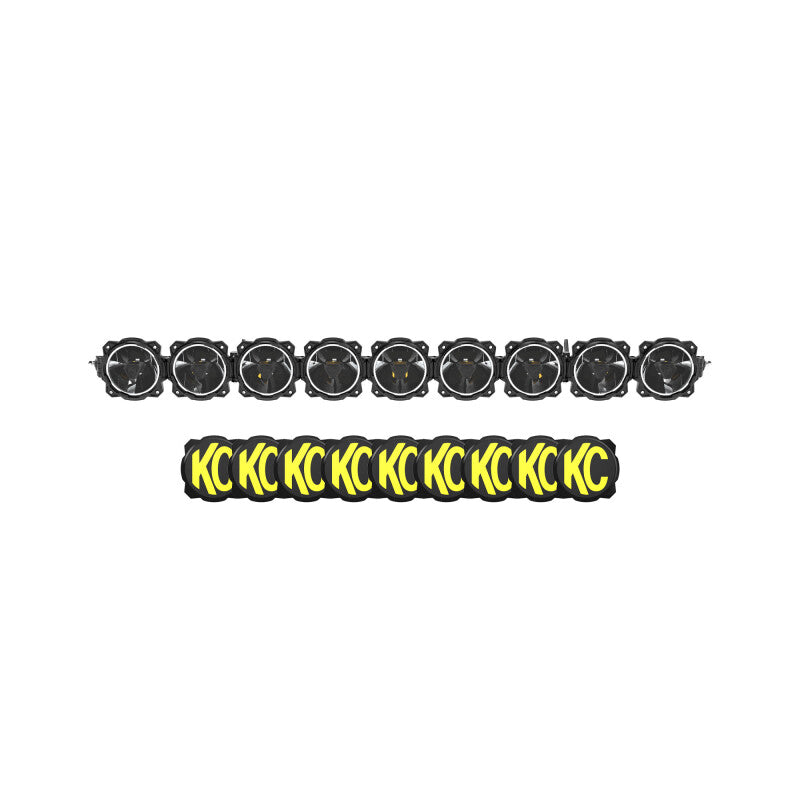 KC HiLiTES Gravity Titan LED Light Bar - 57in. (9-Light) Dunes 2 Dezert SXS
