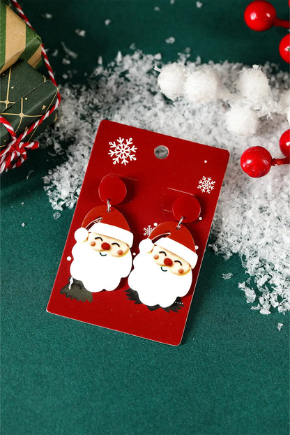 Violeta Father Christmas Dangle Earrings