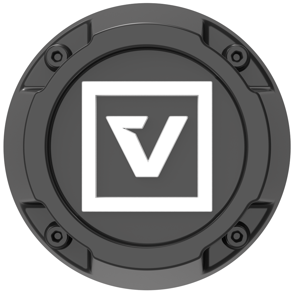 VCAP1 TALL CAP WHITE LOGO 35MM SATIN BLACK VO Dealer Portal