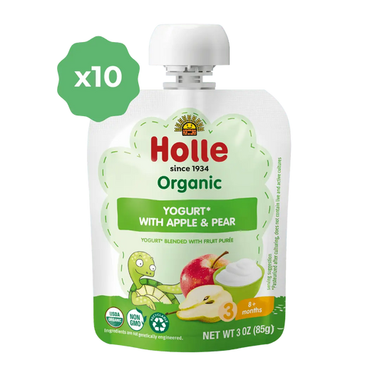Holle Organic Yogurt Pouches - Apple & Pear Holle USA