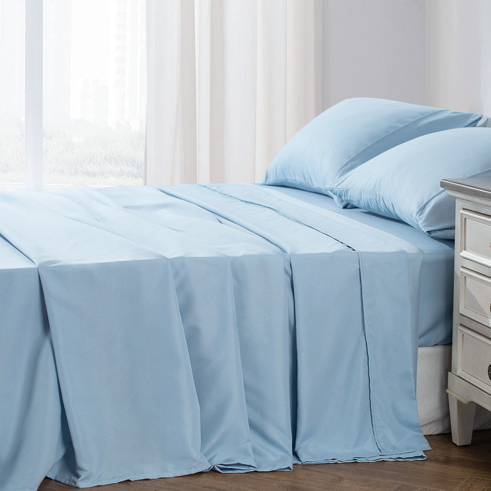 Kasentex Soft Sheet Bedding Set in Deep Pocket, Hypoallergenic and Breathable, Room Decor, Graduation Gifts Kasentex