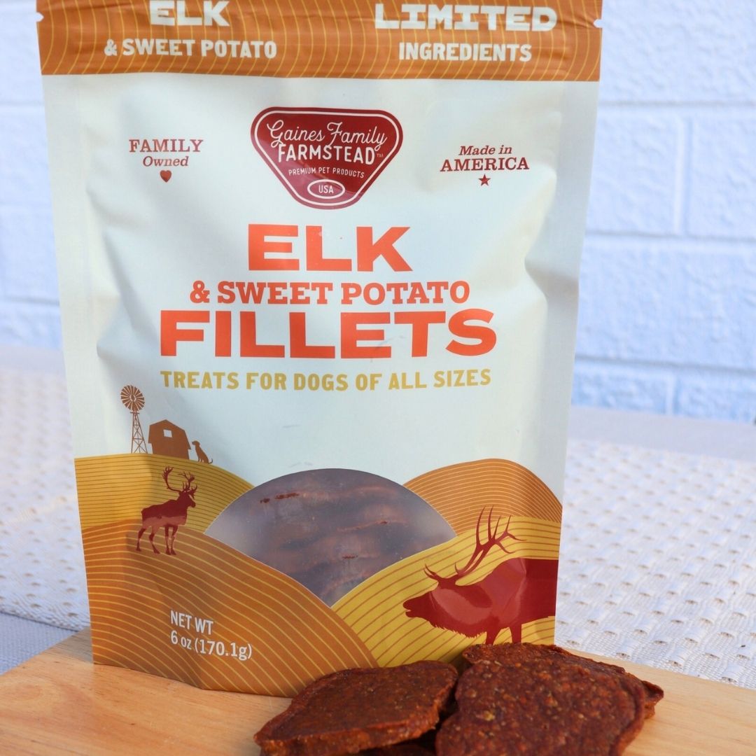Elk and Sweet Potato Fillets Gaines Family Farmstead