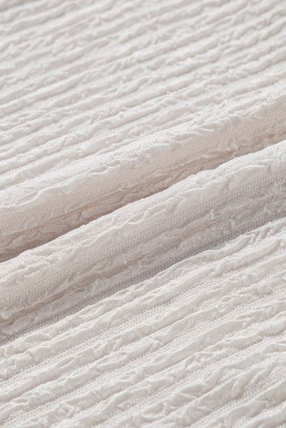 Madison Textured Drawstring Henley Hoodie