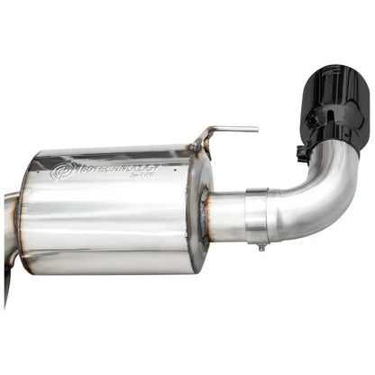 AWE 19-23 BMW 330i / 21-23 BMW 430i Base G2X Touring (Excl.Conv) Axle Back Exhaust - Diamond Black NP Motorsports