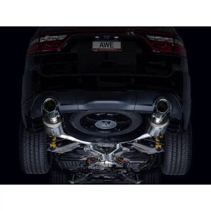 AWE Tuning 18-23 Dodge Durango SRT & Hellcat Touring Edition Exhaust - Chrome Silver Tips NP Motorsports