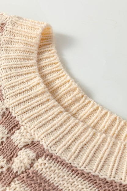 Sofia Shoulder Balloon Sleeve Sweater