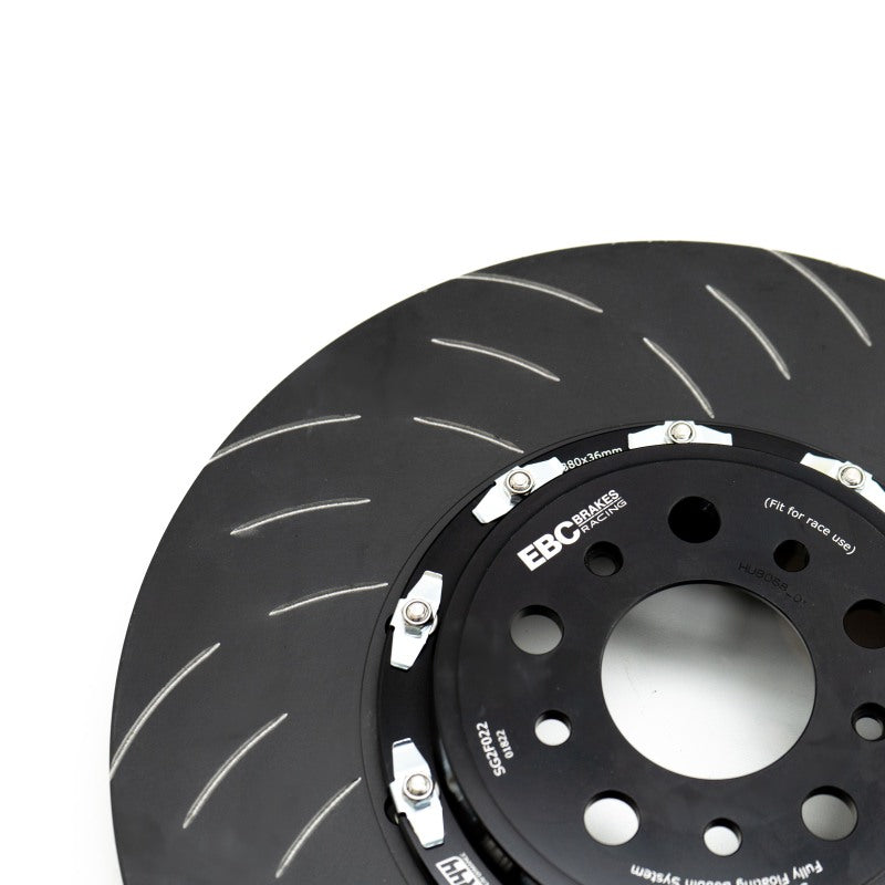 EBC Racing 2021+ BMW M3/M4 (G80/G82/G87) (w/o Carbon Ceramic Brakes) 2 Piece SG Racing Front Rotors NP Motorsports