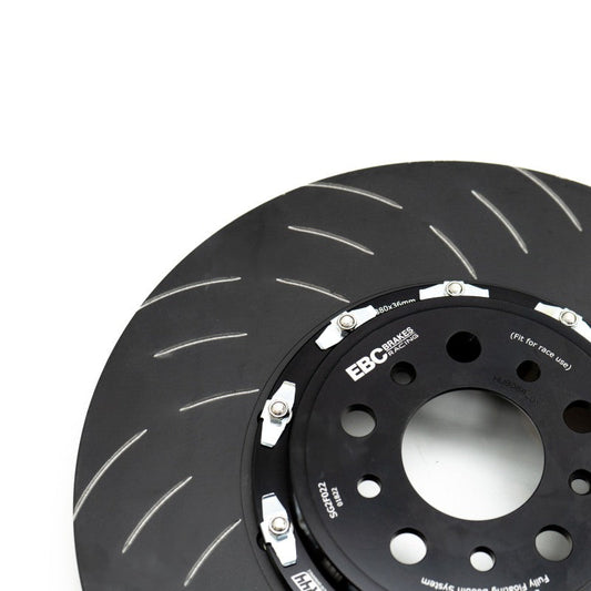EBC Racing 2021+ BMW M3/M4 (G80/G82/G87) (w/o Carbon Ceramic Brakes) 2 Piece SG Racing Front Rotors NP Motorsports